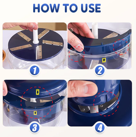 AutomaticPeel Pro™ – Peel Fruits & Veggies in Seconds, Without the Mess!